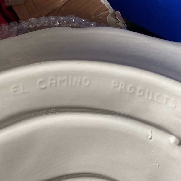 Serving Platter with Turkey Embossed El Camino - Picture 4 of 5